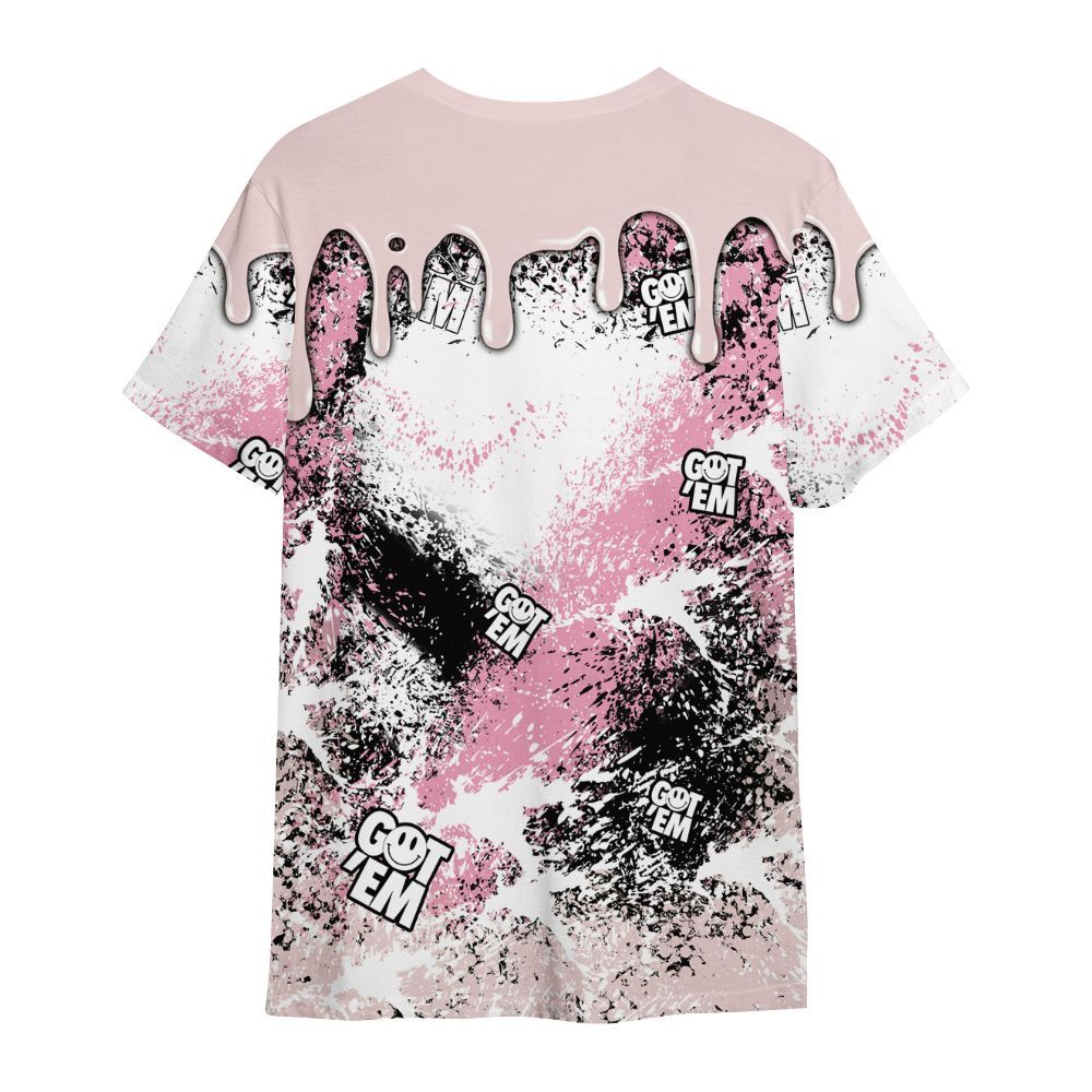 Shirt To Match Dunk Low KD 17 Aunt Pearl - Dripping 23 Drip All Over Print