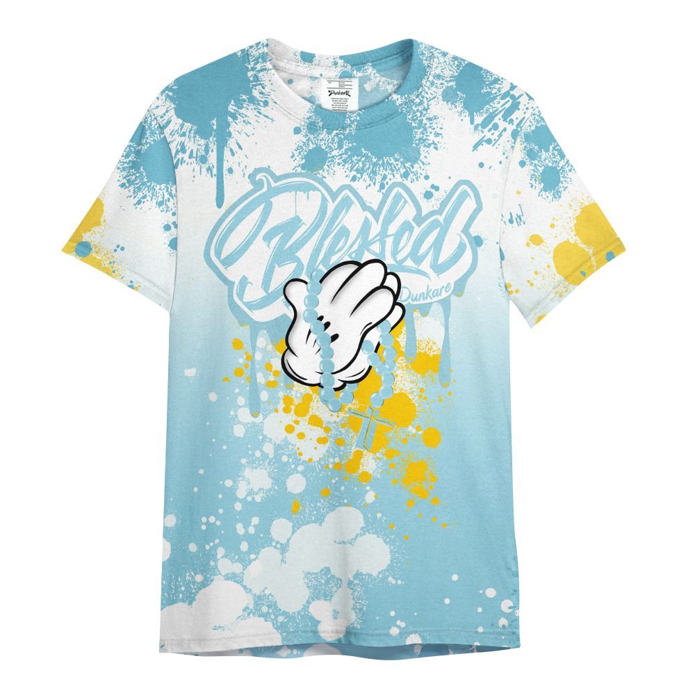 Shirt To Match Dunk High Homer Simpson - God Blessed Ink Drip All Over Print