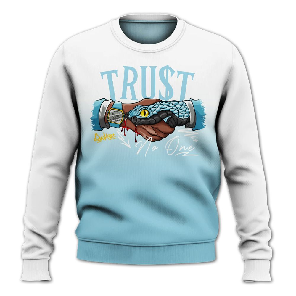 Sweatshirt To Match Dunk High Homer Simpson - Snake Trust No One Drip All Over Print