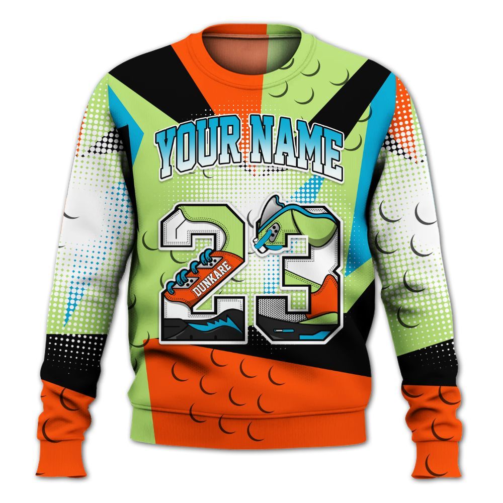 Sweatshirt To Match Kobe 9 Elite What The - Poly Custom Name Number 23 5s All Over Print