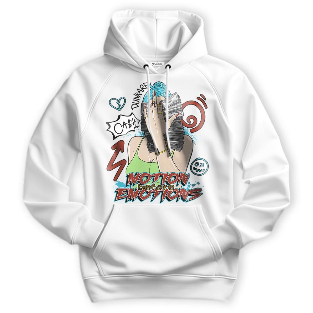 Sweatshirt To Match SB Dunk Di'Orr Greenwood Hoodie - Motions Before Emotions Unique Hoodie Unisex