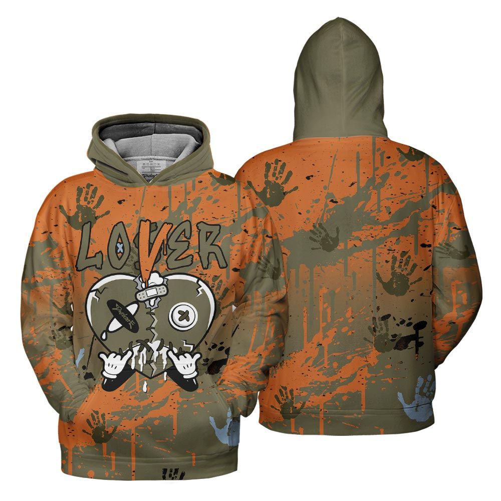 Hoodie To Match Olive 5s Hoodie, Loser Lover Drip Heart Hoodie Outfit 903 NCT