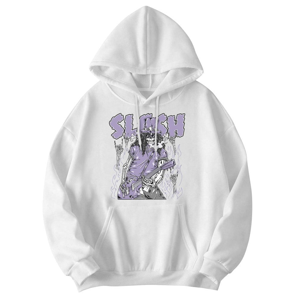 Sweatshirt To Match Low Pure Violet 11s - Slash Skeleton Graphic