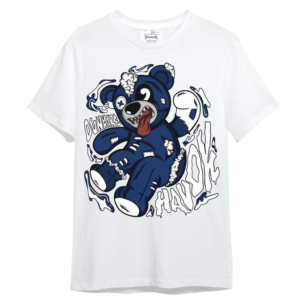 Shirt To Match High OG Deep Royal Blue 1s - Havok Bear Unisex Shirt