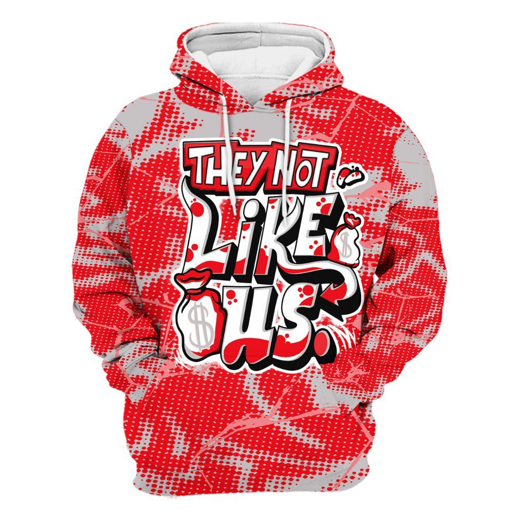 Hoodie To Match Air Max 1 Low Poly - Dislike Us Graphic All Over Print