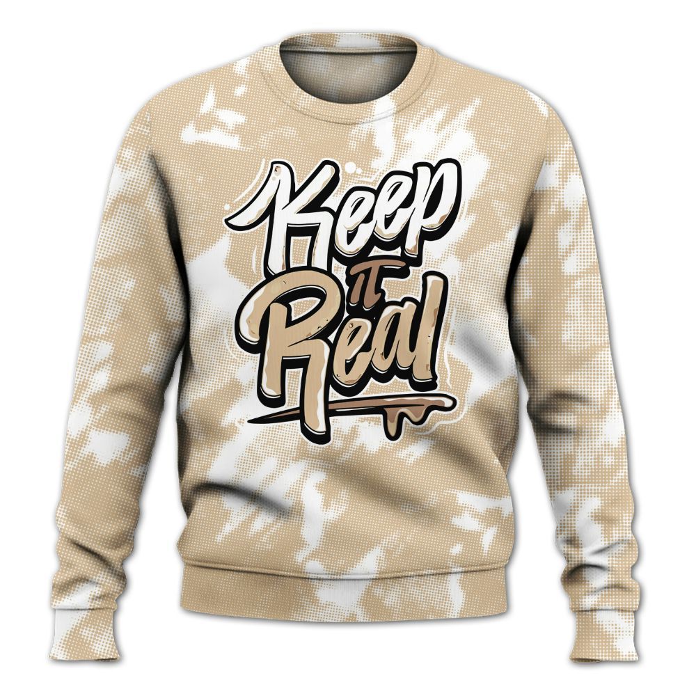 Sweatshirt To Match Desert Camo 3s - Keeping It Reals Shirt Unisex Oufit All Over Print