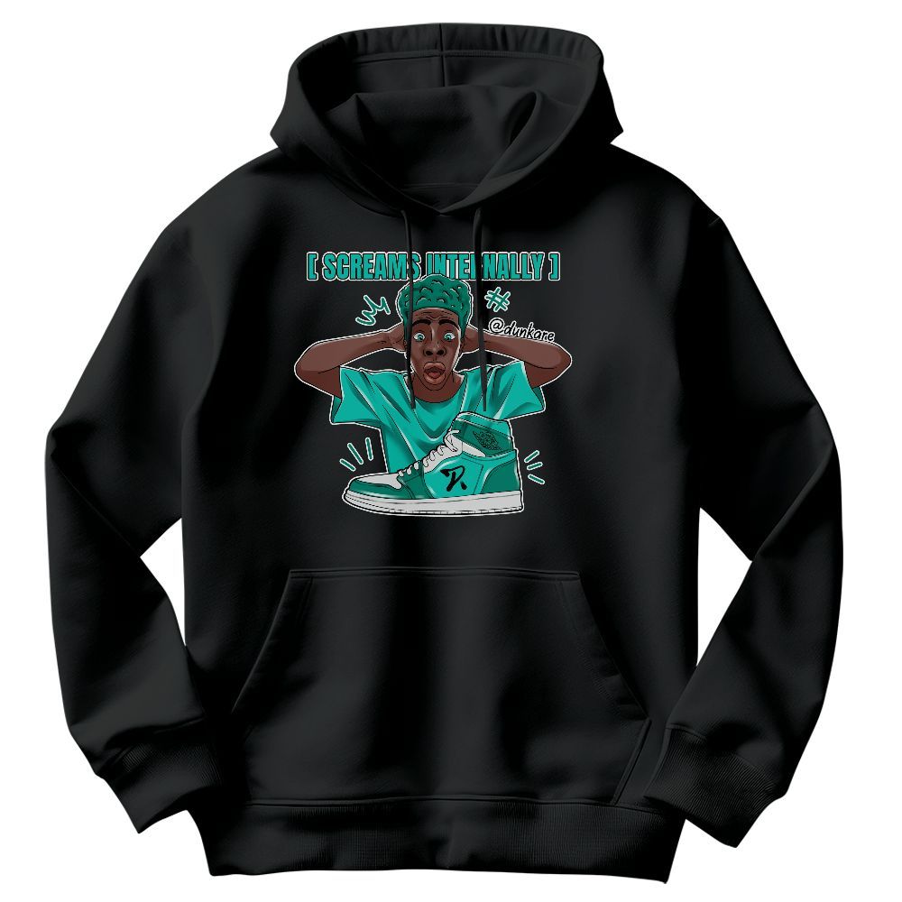 Sweatshirt To Match Dunk Low Clear Jade - Scream Internally Graphic