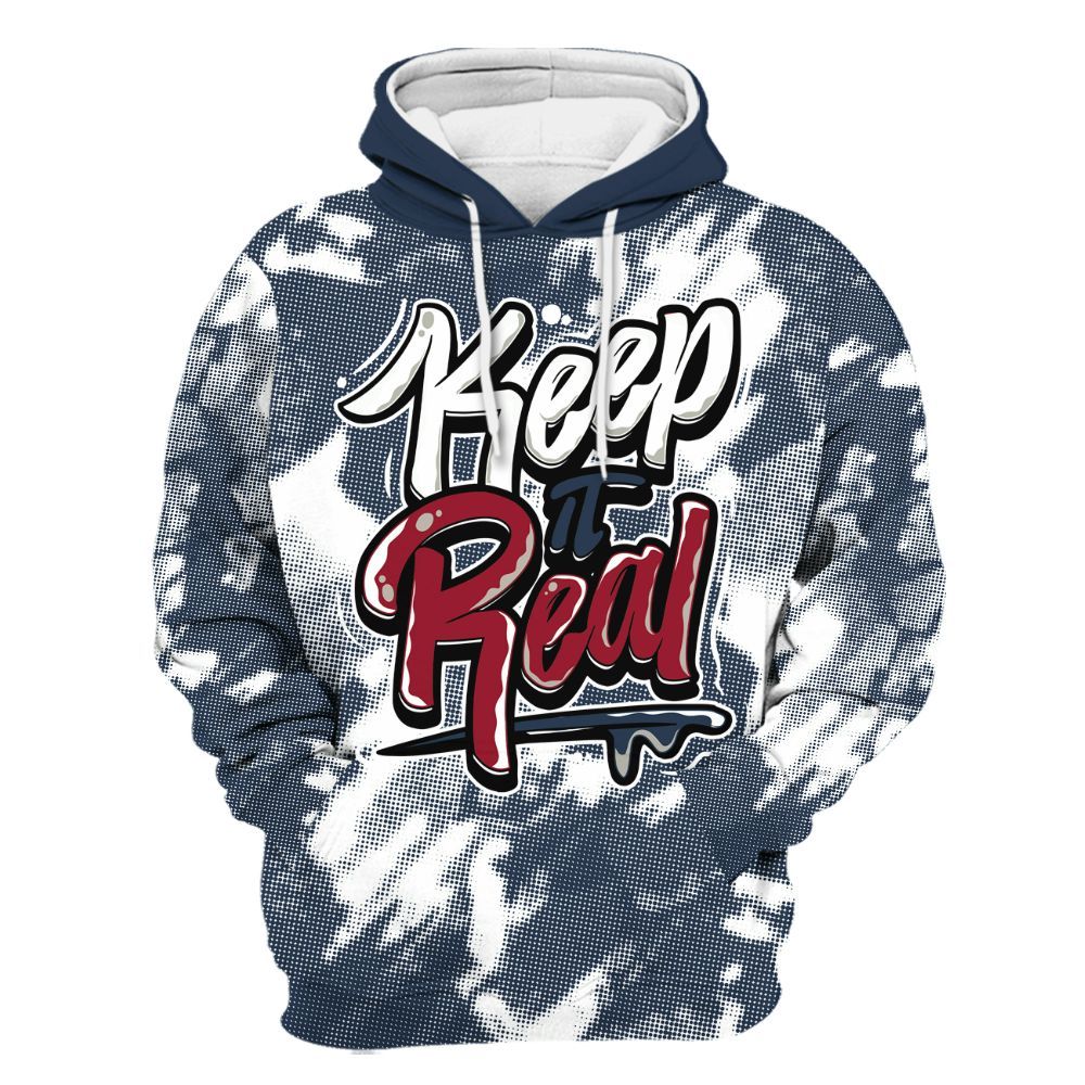 Hoodie To Match Navy Blue 2024 6s - Keeping It Reals Shirt Unisex Oufit All Over Print