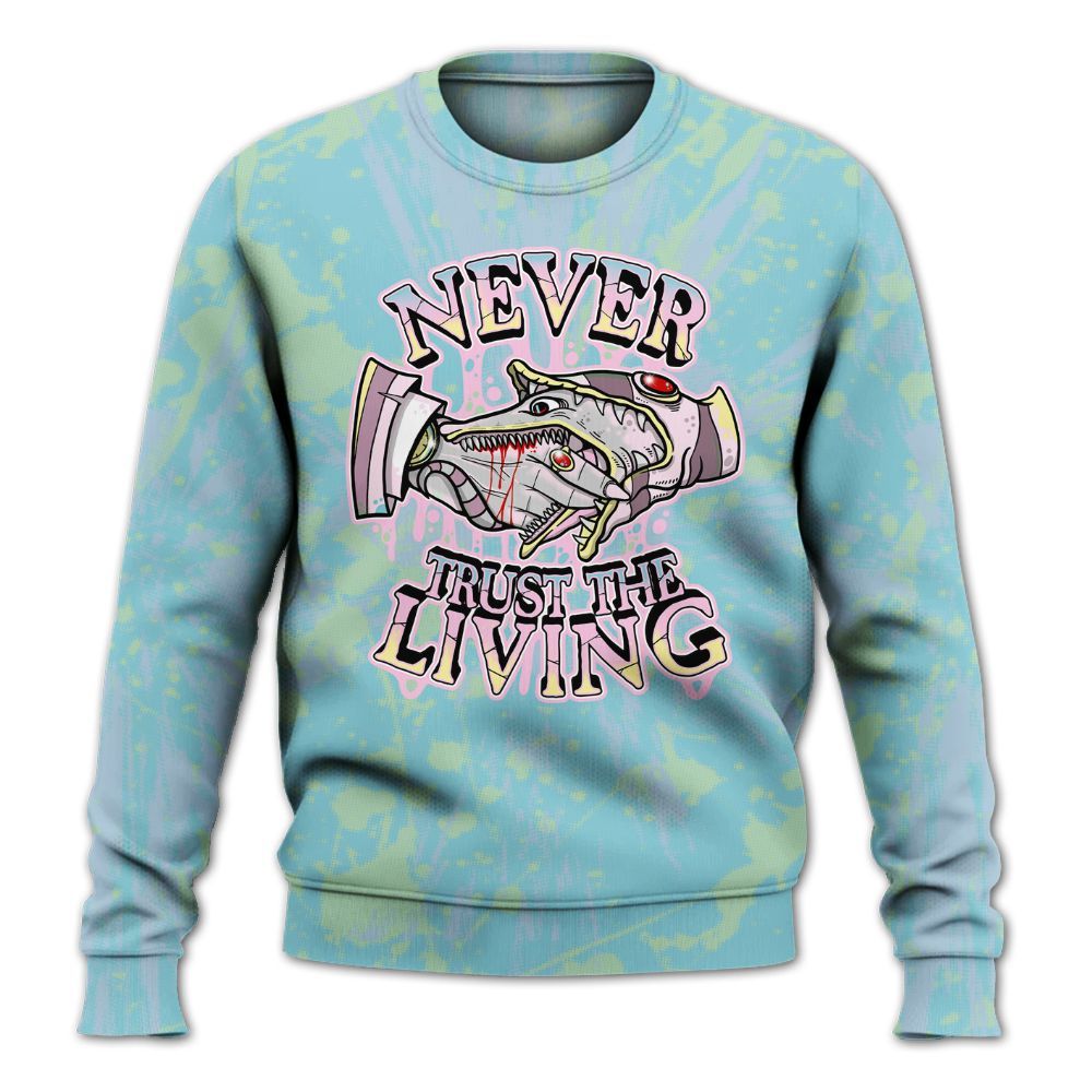 Sweatshirt To Match SB Dunk Low Visty - Never Trusting Living Graphic Halloween All Over Print