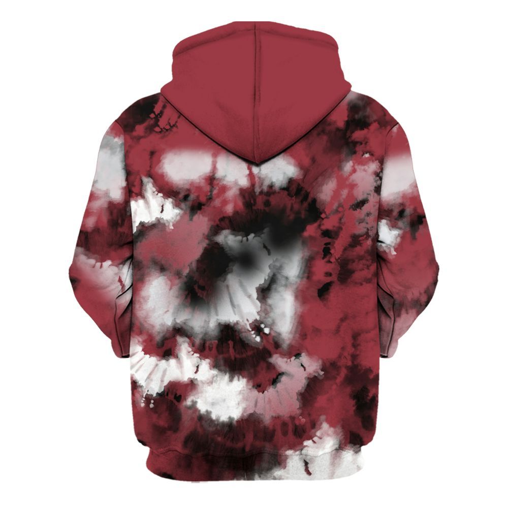 Hoodie To Match Black Toe 14s - God Blessed Tie Dye All Over Print