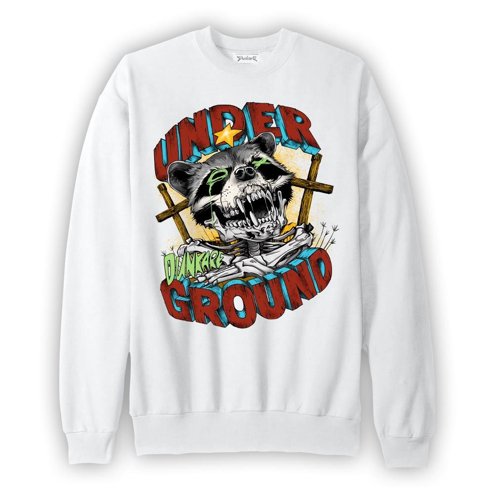 Sweatshirt To match SB Dunk Di'Orr Greenwood Sweatshirt - Underground Raccoon Graphic