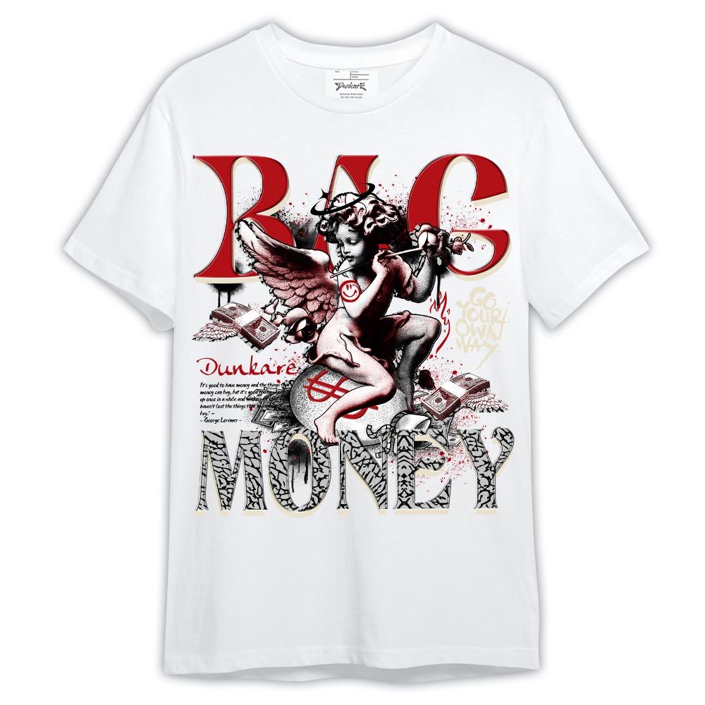 Shirt To Match Cement Grey 3s - Bag Money Retro Shirt Outfit