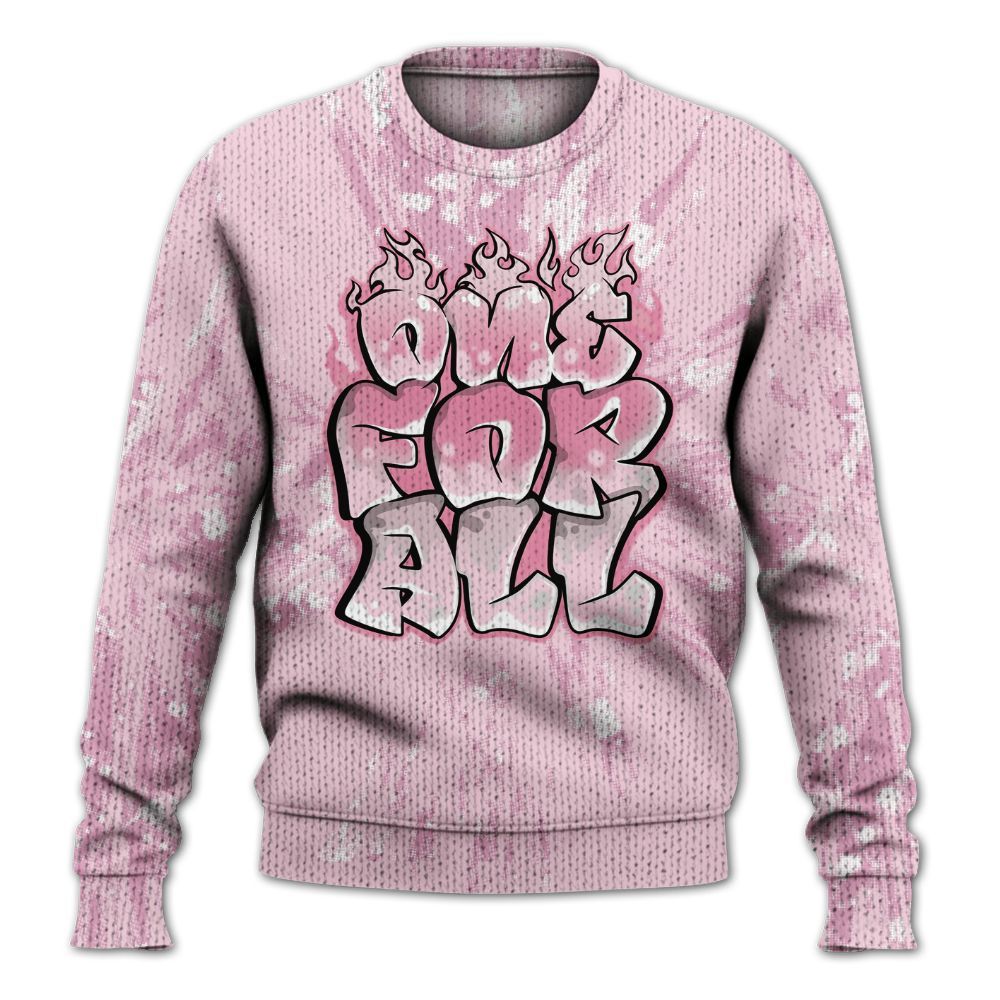 Knitted Sweater To Match Orchid 4s - Ones For All Graphic Luxury