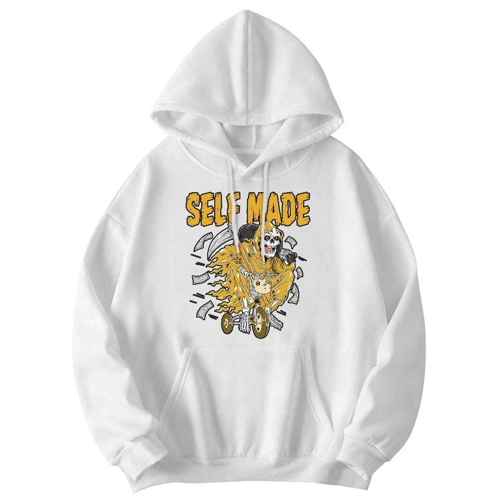 Sweatshirt To Match Vivid Sulfur 4s - Self Make Skeleton Graphic