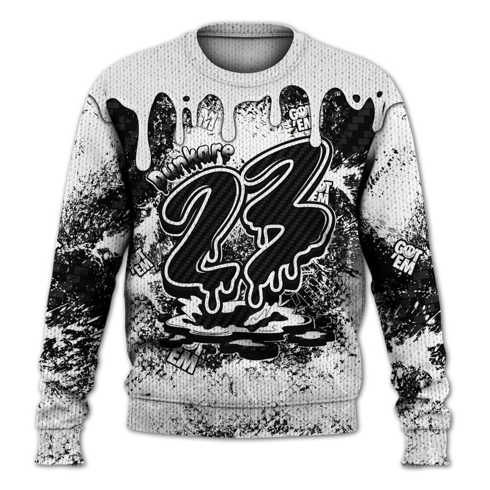 Knitted Sweater To Match Kobe 9 Elite Protro Halo - Dripping 23 Drip