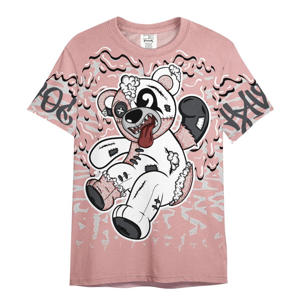Shirt To Match Red Stardust 3s - Havok Bear Dripping All Over Print