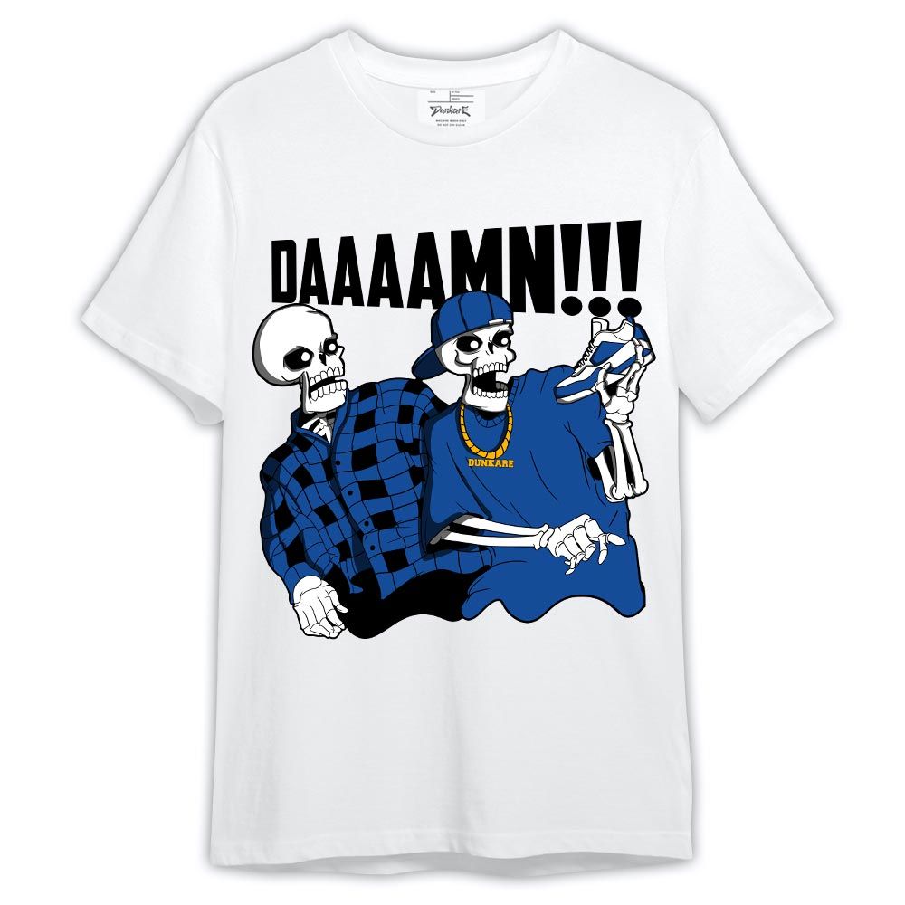 Shirt To Match Low Space Royal 11s - What The DAAAMN Shirt Outfit