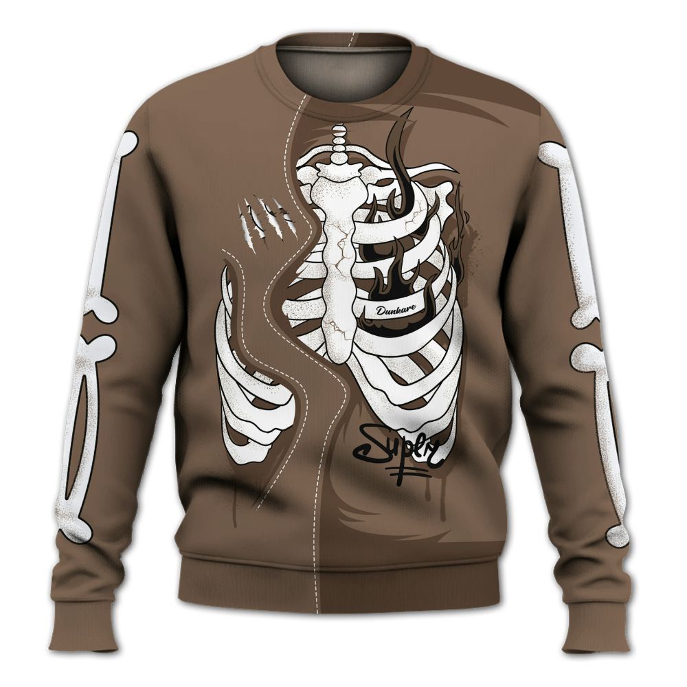 Sweatshirt To Match Dark Mocha Jack - It's The Kick For Me All Over Print