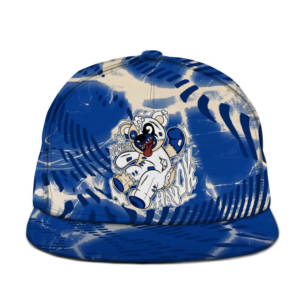 Snapback To Match Low Game Royal 1s - Havok Bear Graphic