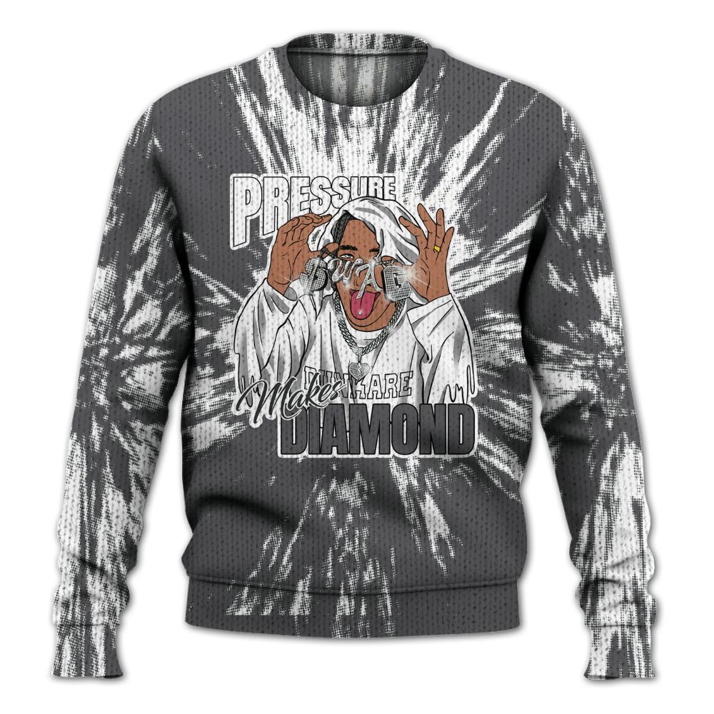 Knitted Sweater To Match White Thunder 4s - Pressures Makes Knitted Sweater To Match Lux