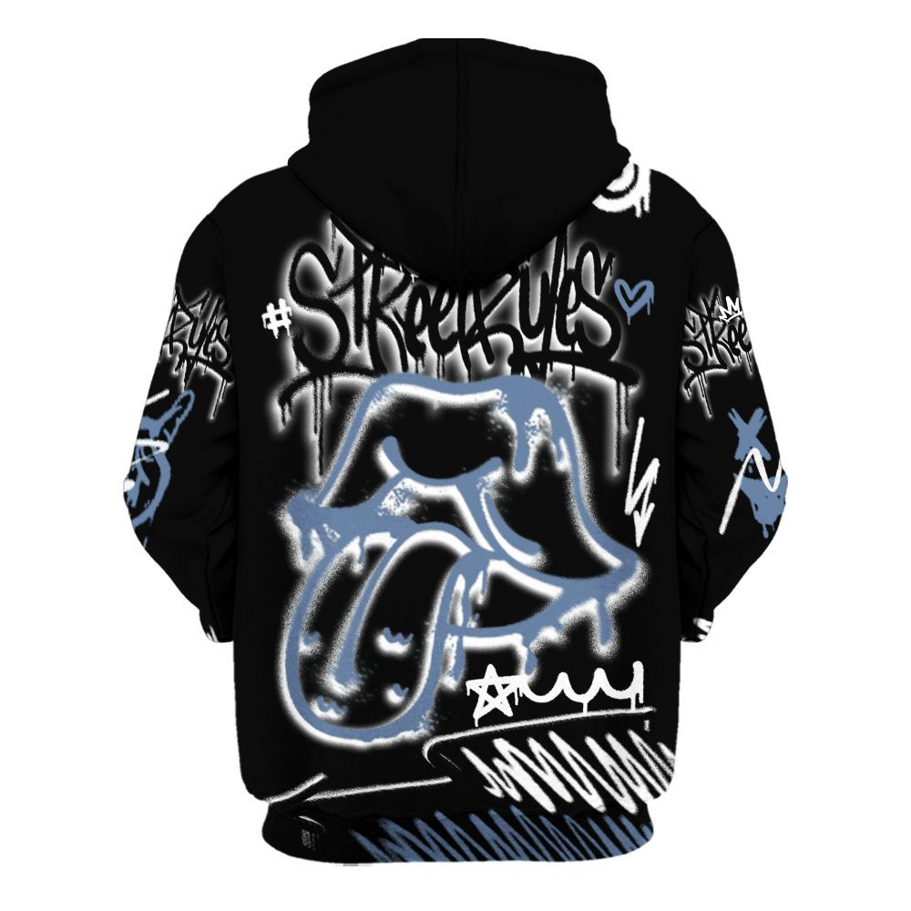 Hoodie To Match Mid Space Jam 1s - Break Rules Streetwear All Over Print