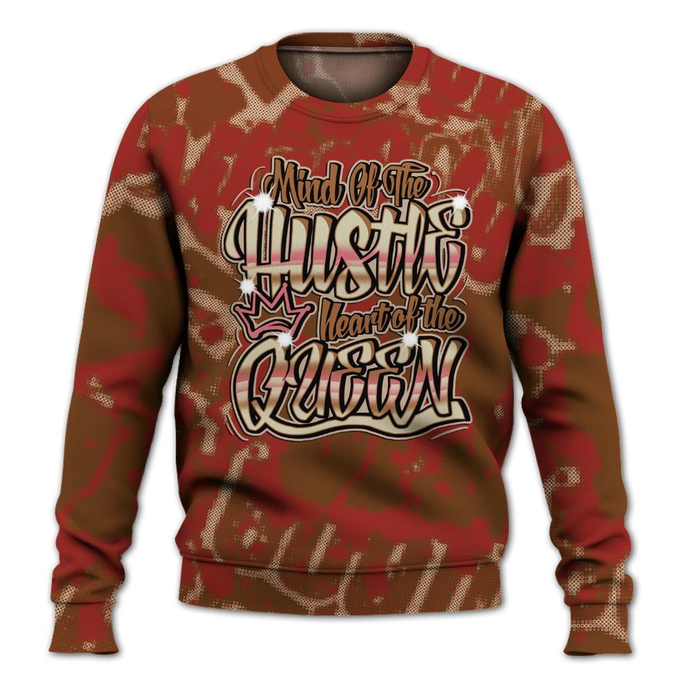 Sweatshirt To Match Archaeo Brown 5s - Hustles Heart Queens Street All Over Print