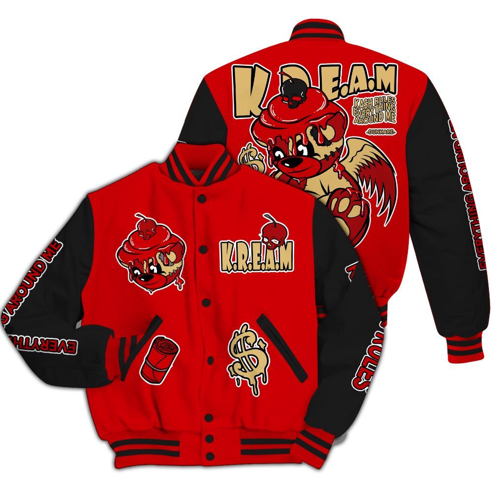 Varsity Jacket To Match Ja 2 Halloween - Loot Bear All Over Print