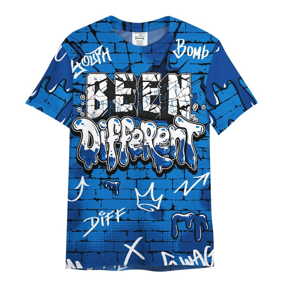 Shirt To Match Blueberry 12s - Been Different Drippin Streetwear All Over Print