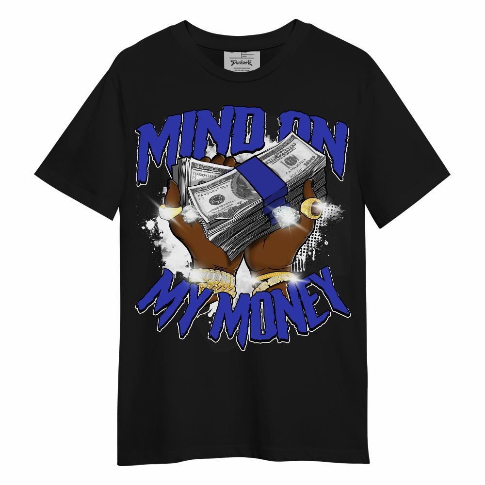 Shirt To Match Retro Black Concord 12s - Mind On My Money Graphic Unisex Shirt
