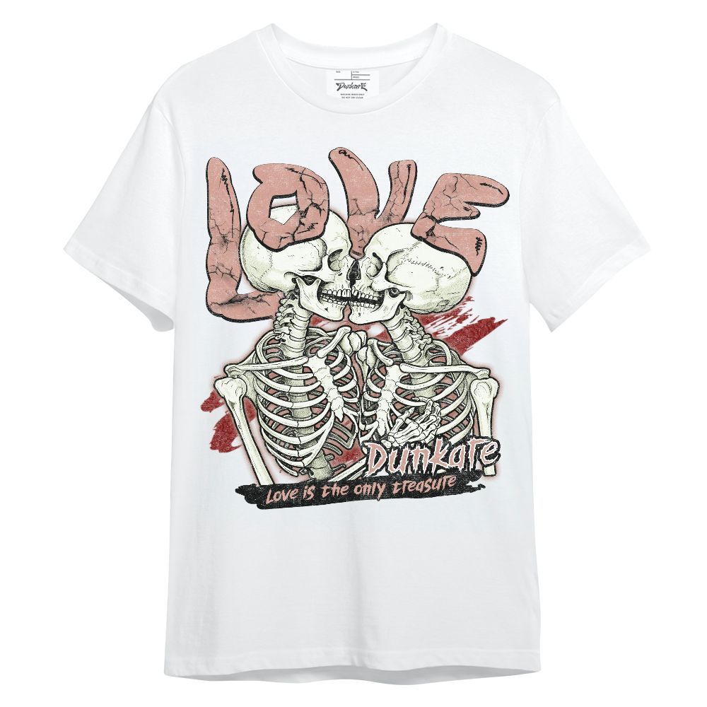 Shirt To Match Valentines Day 3s - Skull Love Unisex Shirt
