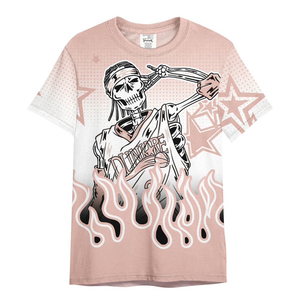 Shirt To Match Dunk Low Pink Velvet - Allen Answer Unique Fire Custom Name All Over Print