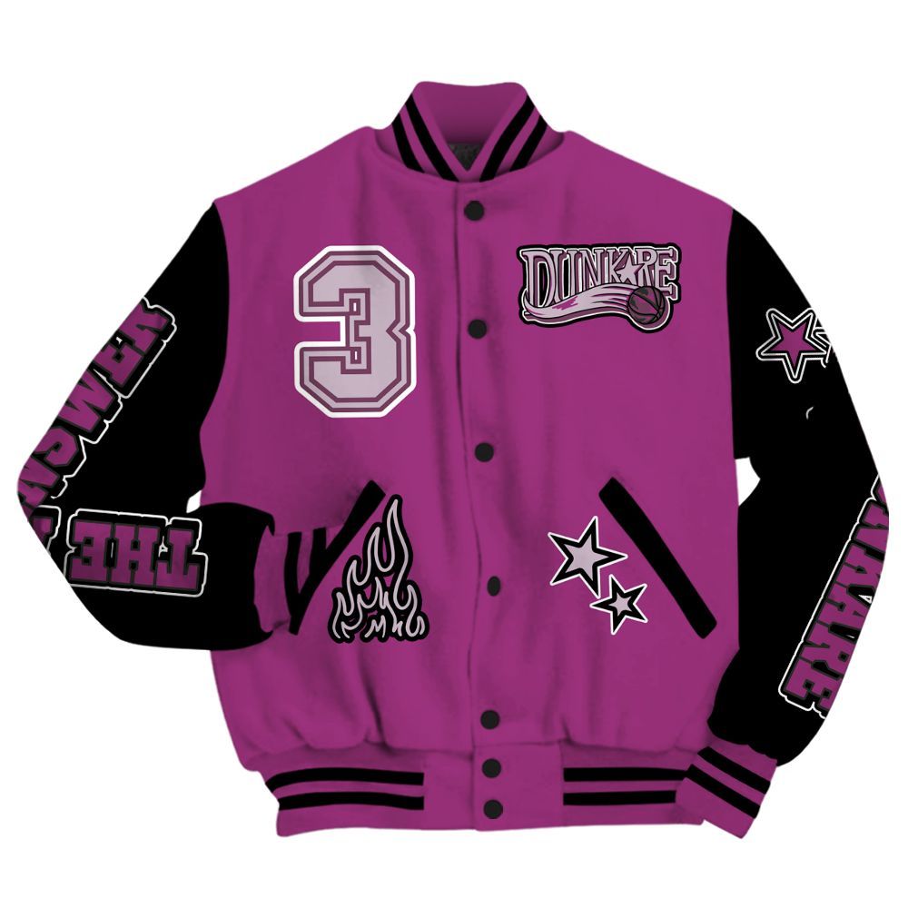 Varsity Jacket To Match Air Max Sunder Gore Tex Bold Berry - Allen Answer Skeleton All Over Print