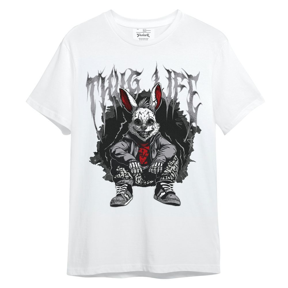 Shirt To Match Cement Grey 3s - Thug Life Bunny Unisex Shirt