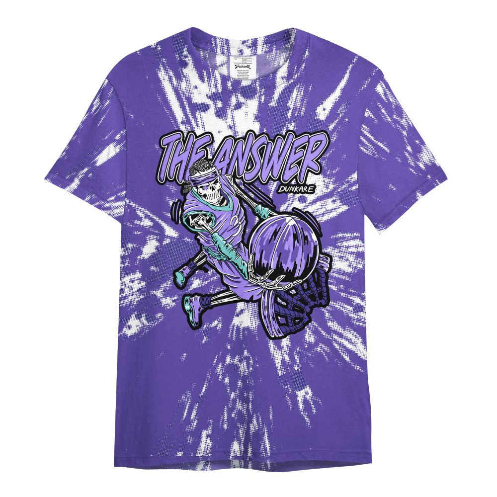 Shirt To Match Low Hornets 1s - The Answer Skeleton Luxury All Over Print