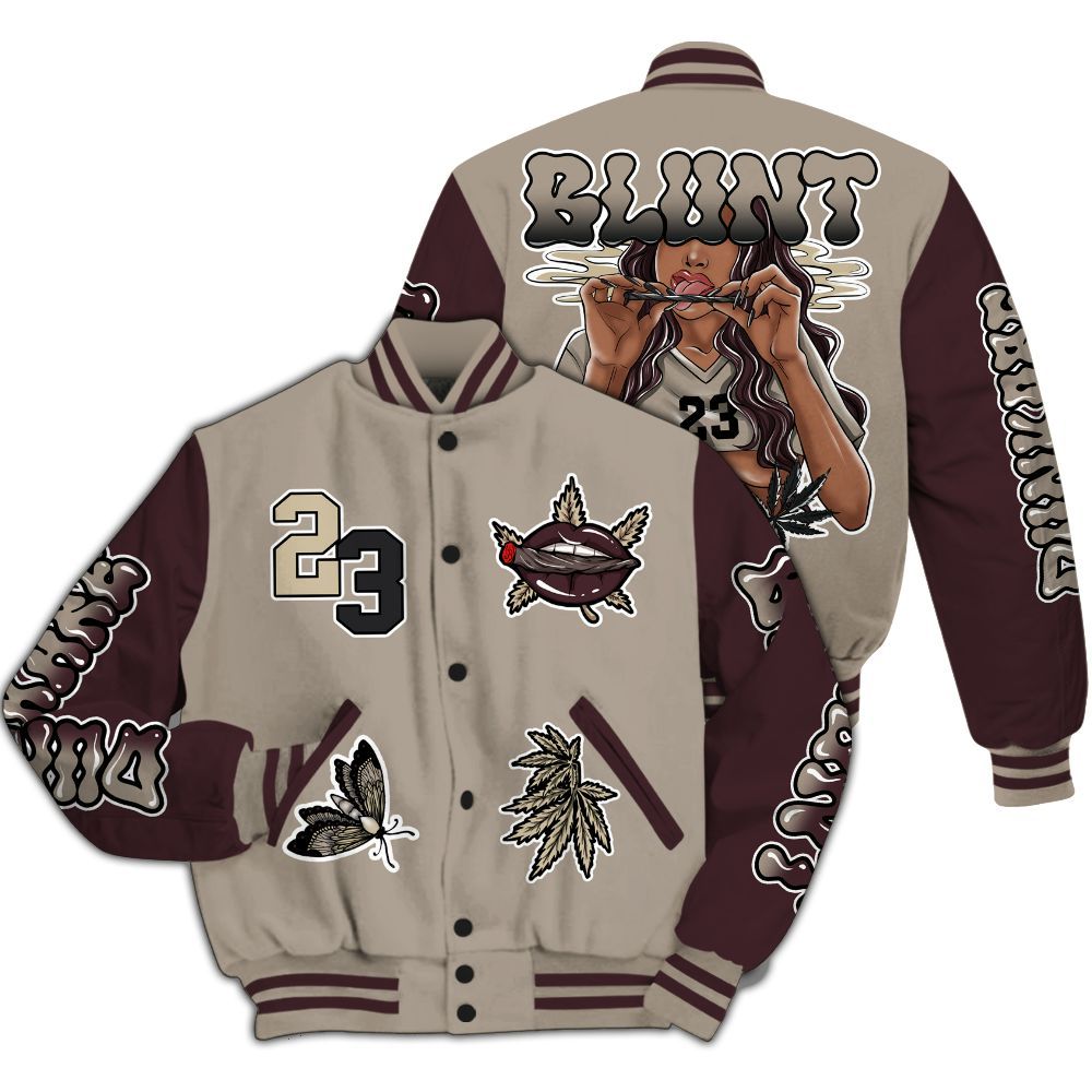 Varsity Jacket To Match AMM Retro Phantom 4s - Bluntz Unique All Over Print