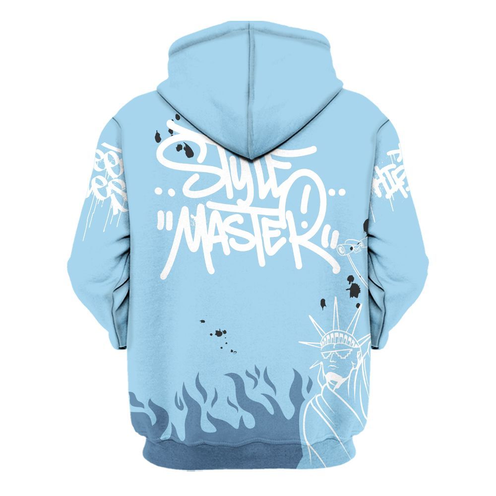 Hoodie To Match Legend Blue 11s - Graphic Fck Around Find Out All Over Print