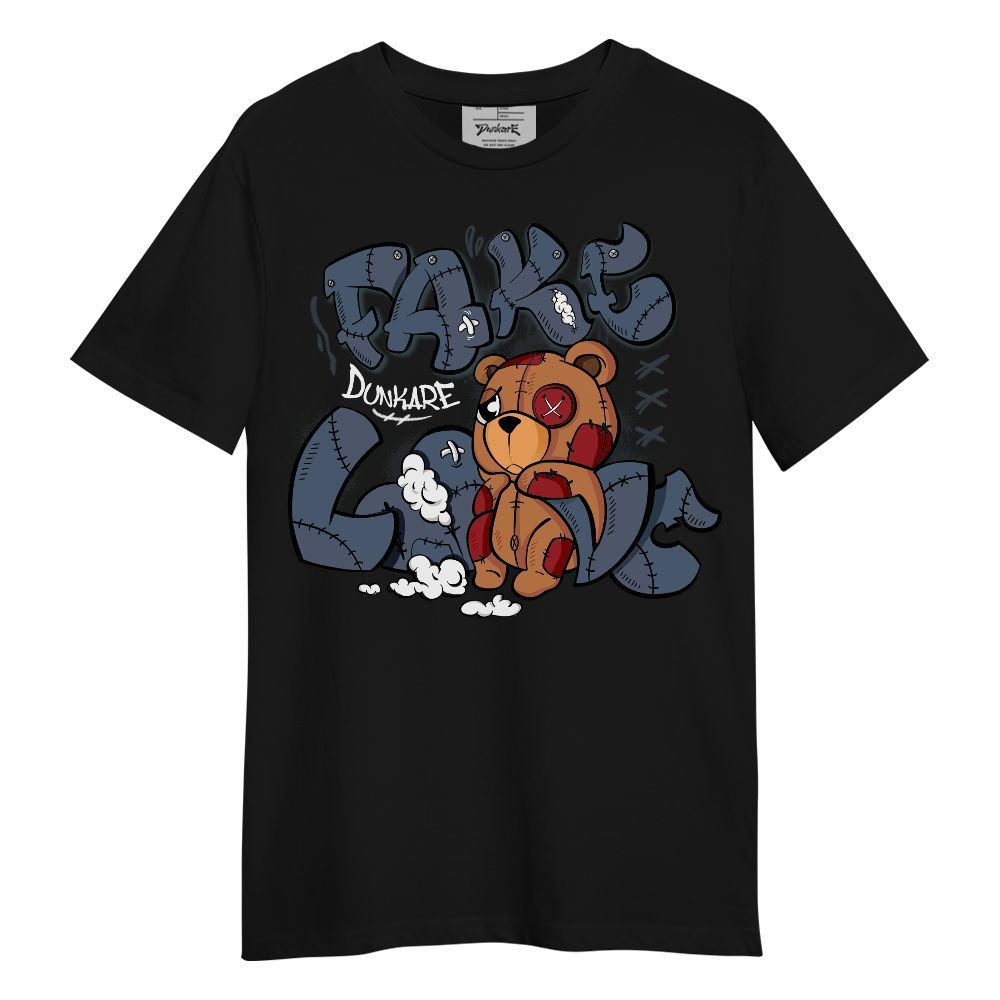 Shirt To Match Navy Blue 2024 6s - Fake Love Graphic Unisex Shirt