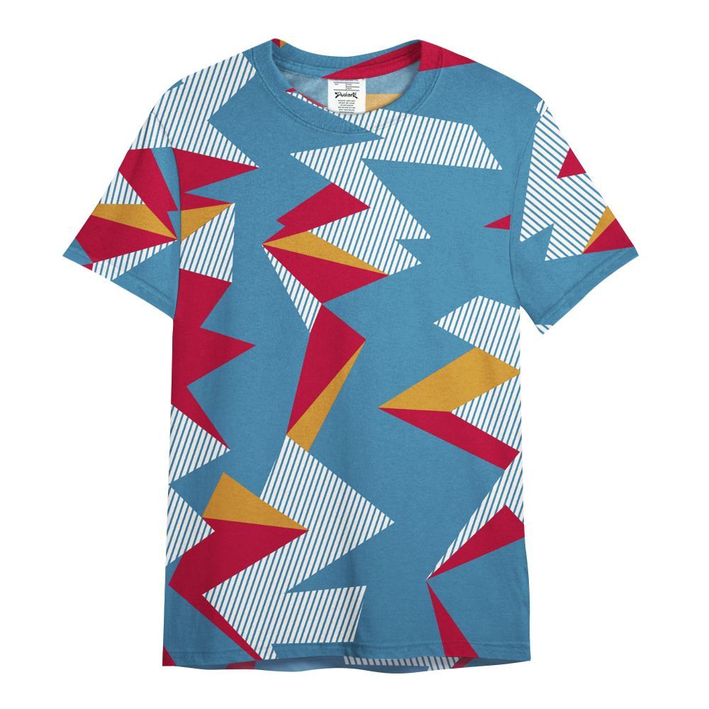 Shirt To Match GS Messy Room 4s - Geometric Camouflage Pattern All Over Print
