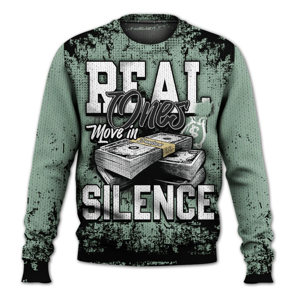 Knitted Sweater To Match Joins Year Of The Snake 5s - Move In Silence Money Street Retro