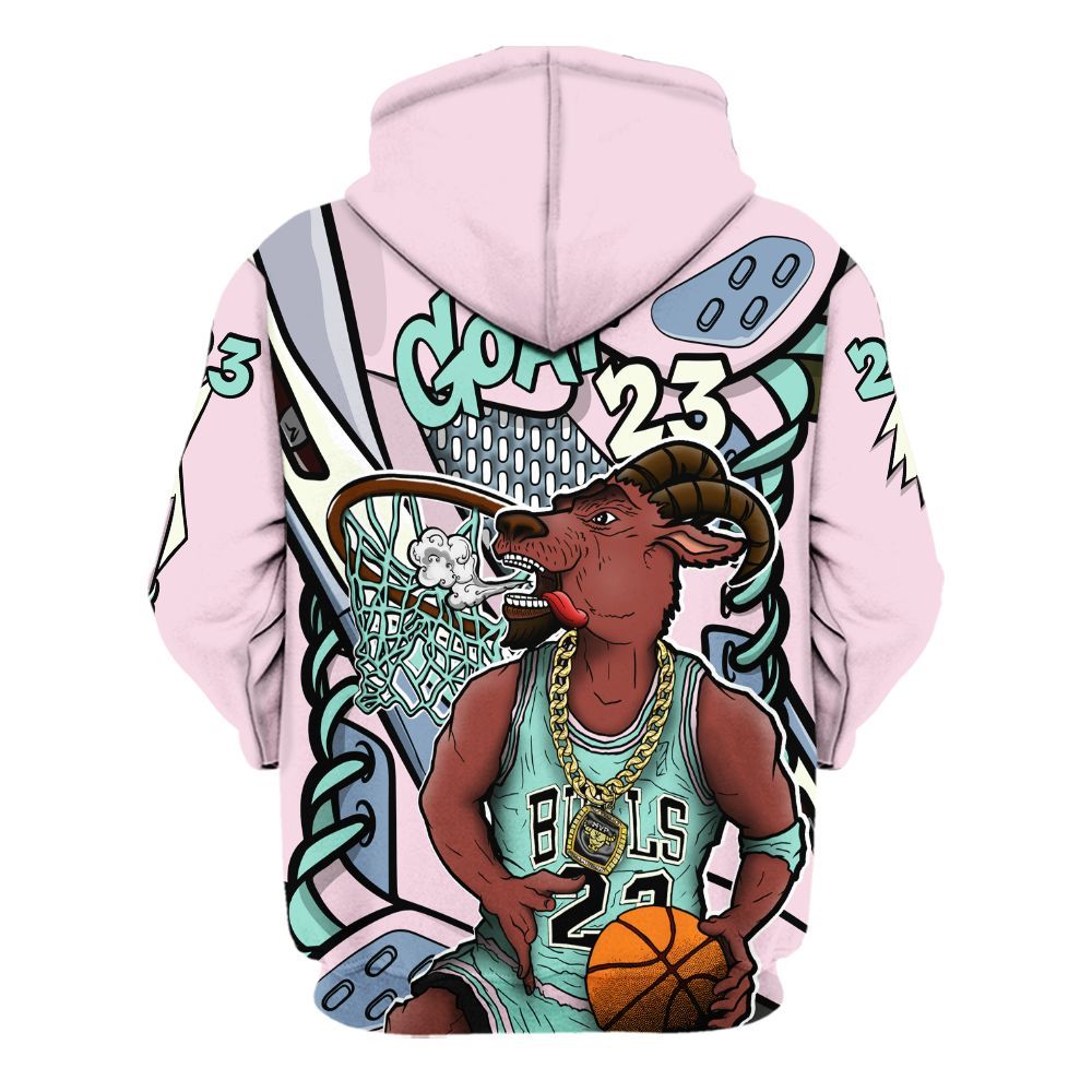 Hoodie To Match Retro Easter 5s - Number 23 Style 5s All Over Print