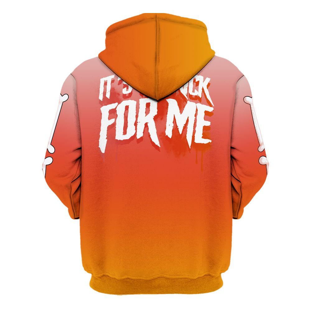 Hoodie To Match Dunk High Candy Corn - It's The Kick For Me All Over Print