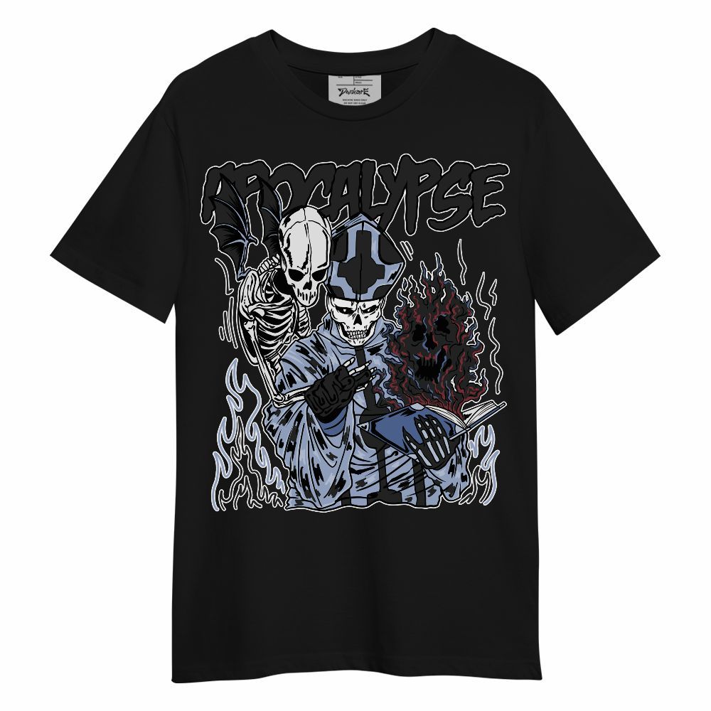 Shirt To Match Black Metallic 5s - Apocalypse Skeleton Unisex Shirt