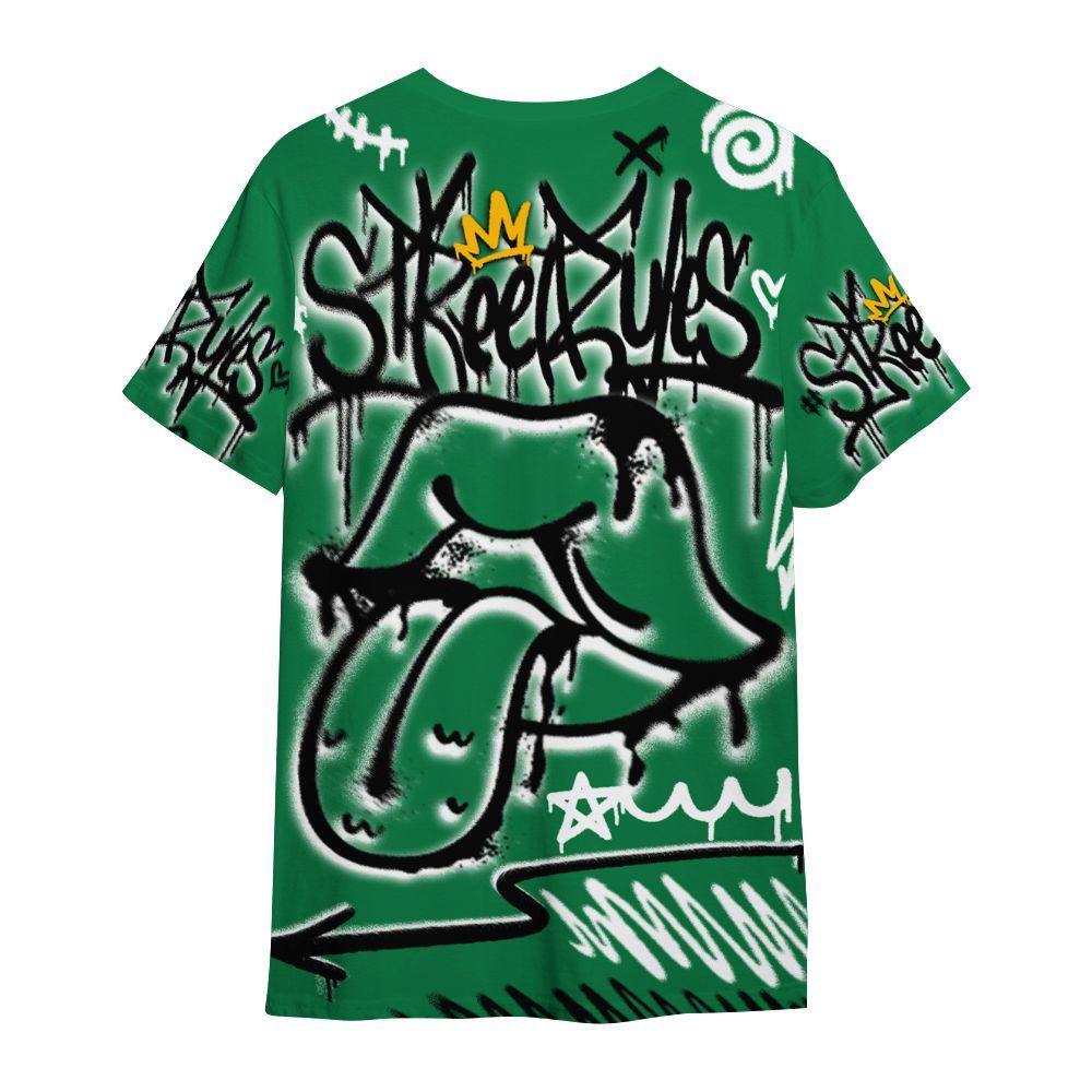 Shirt To Match Pine Green 13s - Streetwear Break The Rules All Over Print