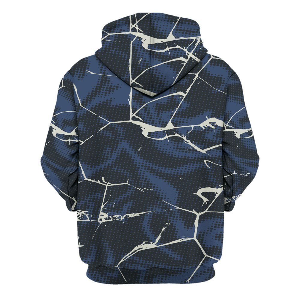 Hoodie To Match Diffused Blue 3s - Dislike Us Graphic All Over Print