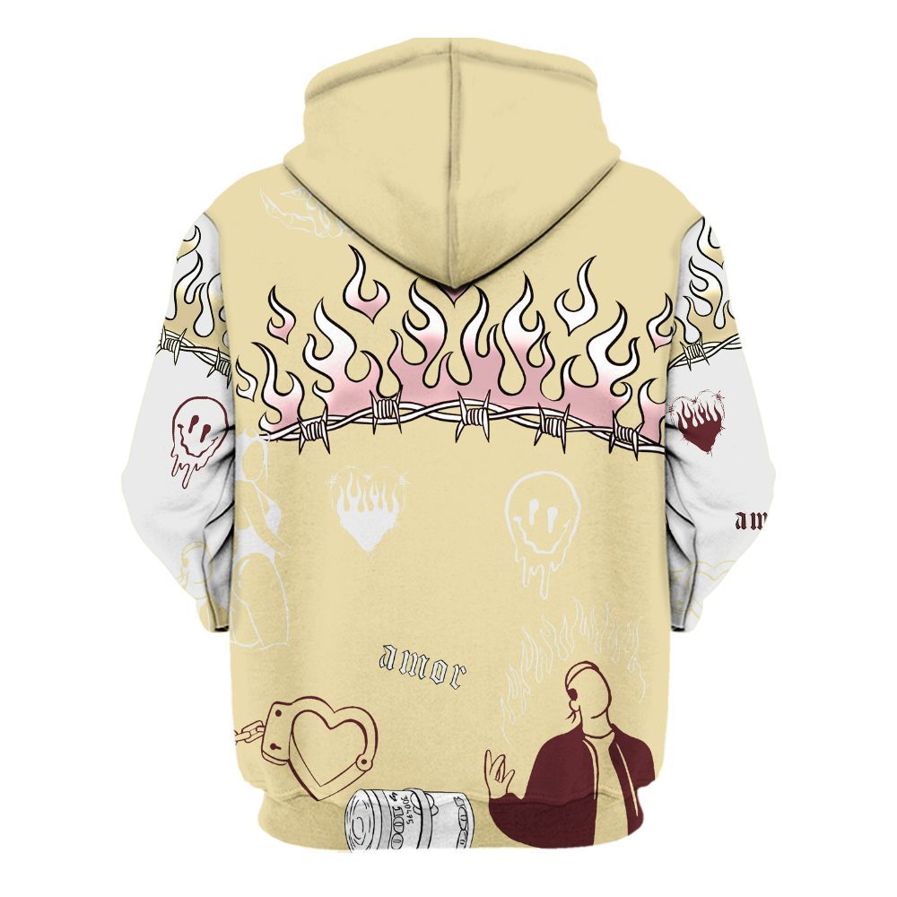 Hoodie To Match Women Phantom 12s - Snake Trust No One All Over Print