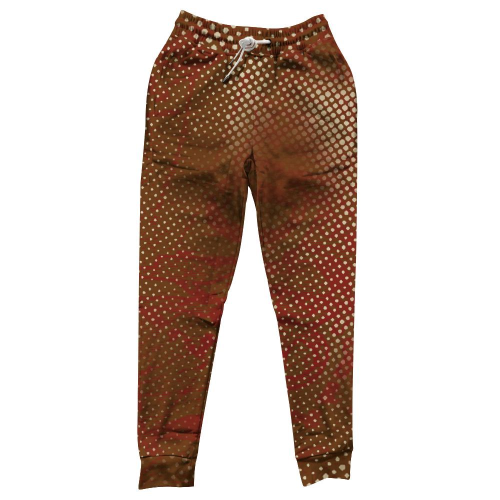 Sweatpant To Match Archaeo Brown 5s - Avant Garde Graphic All Over Print