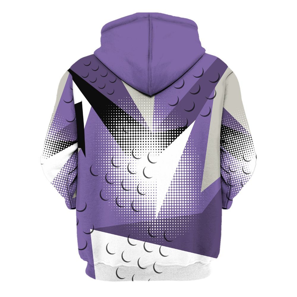 Hoodie To Match Dunk Low Black Raspberry - Poly Custom Name Number 23 5s All Over Print