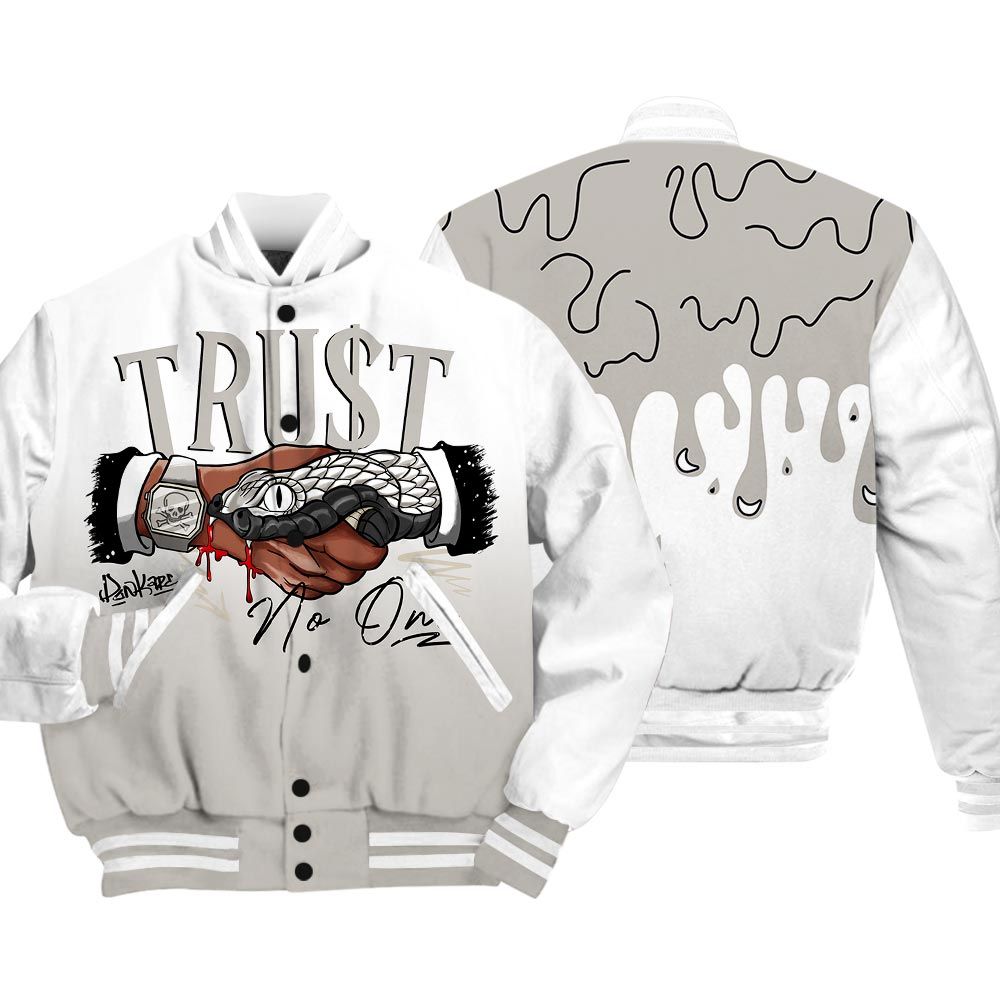 Varsity Jacket To Match Varsity Streetwear Snake Trust No One Drip, SE Sail Summer 5s T-Shirt, Sneaker SE Sail Summer 5s Baseball Varsity Jacket 1604 NCT