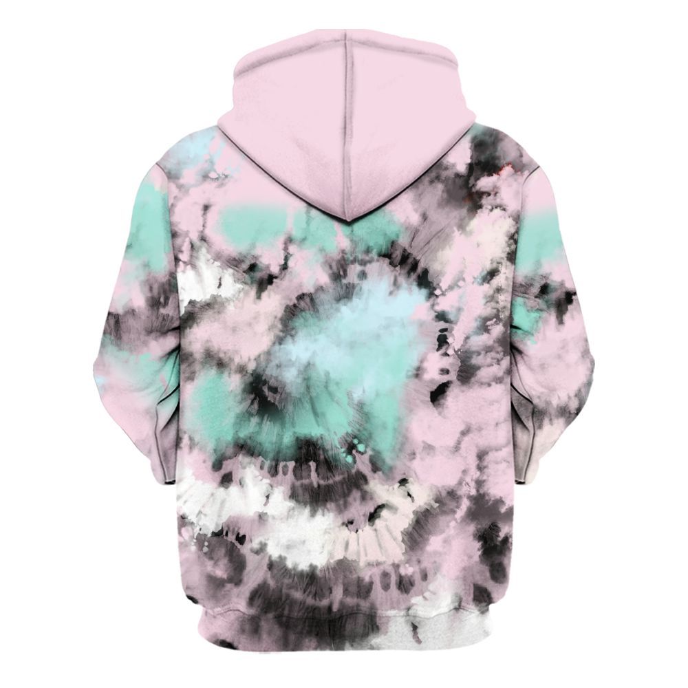 Hoodie To Match Retro Easter 5s - God Blessed Tie Dye All Over Print
