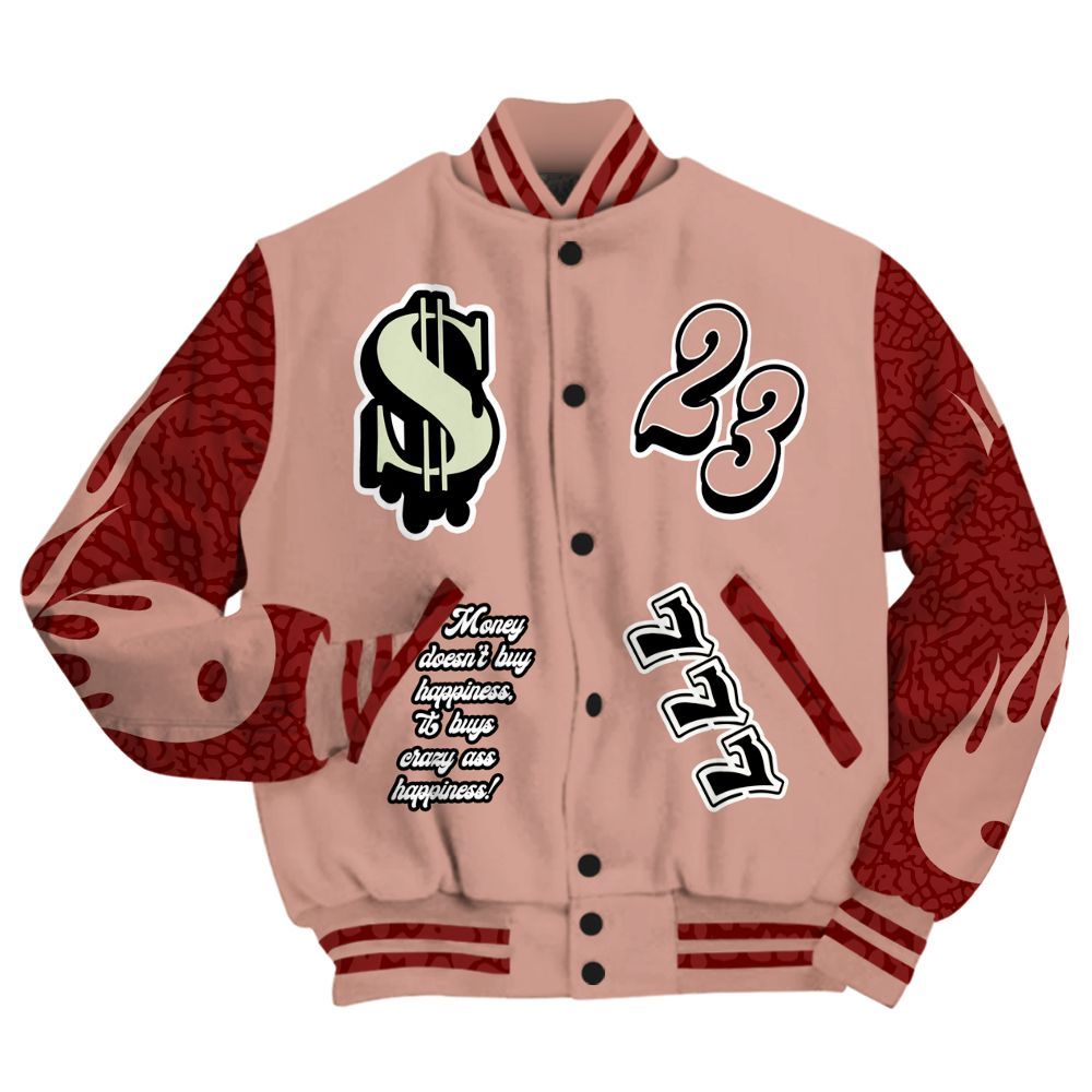 Varsity Jacket To Match Valentines Day 3s - Shoe Game Crazy Graphic All Over Print